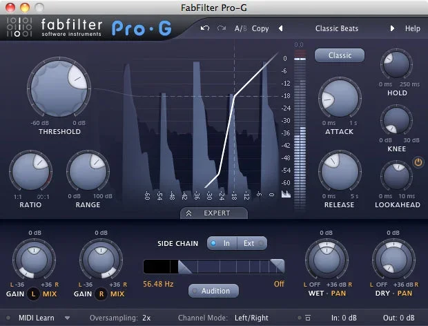 FabFilter Pro-G Plug-in