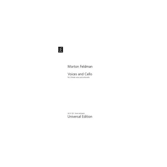 Feldman, Morton – Voices and Cello