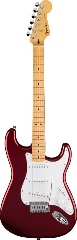 FENDER 0266220571 Standard Series Stratocaster Electric Guitar with Maple Fingerboard (Candy Cola)