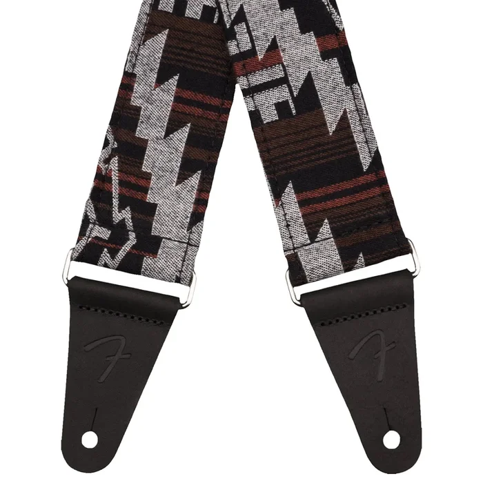 Fender 2 Inch Zion Guitar Strap In Black Aztec – 0992132551