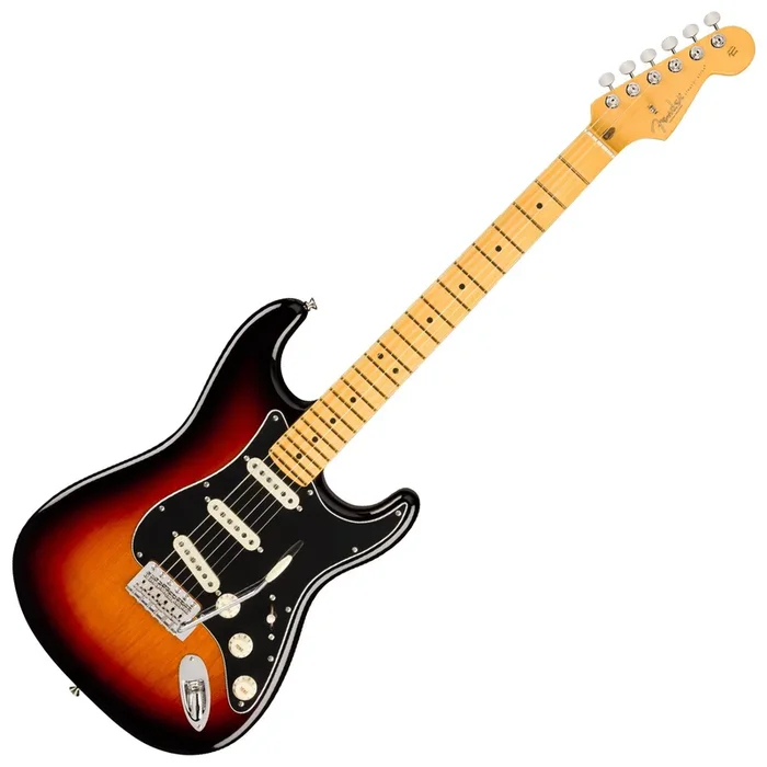 Fender American Professional Classic Stratocaster Electric Guitar Maple in 3 Color Sunburst w/Deluxe Bag – 0114942300