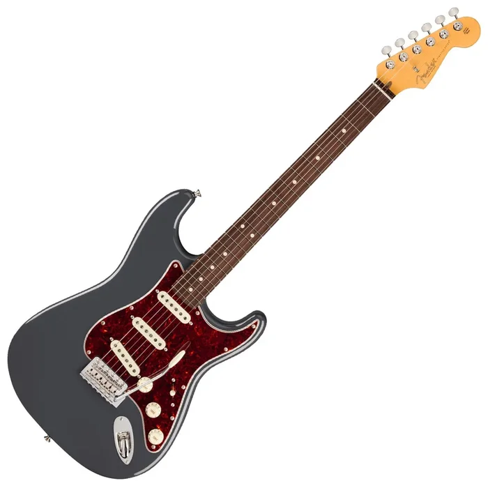 Fender American Professional Classic Stratocaster Electric Guitar Rosewood Faded Black w/Deluxe Bag – 0114940322