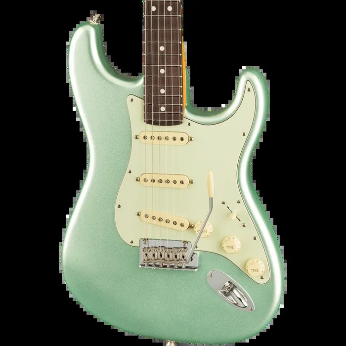 Fender American Professional II Stratocaster – Rosewood, Mystic Surf Green