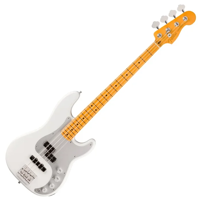 Fender American Ultra II Precision Electric Bass Maple Fingerboard in Avalanche w/Case – 0199102796