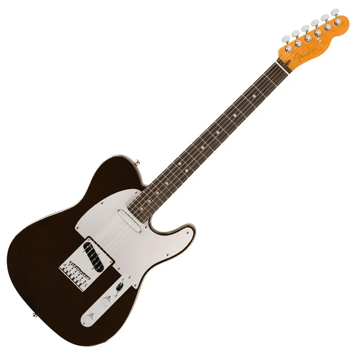 Fender American Ultra II Telecaster Electric Guitar Ebony Fingerboard in Texas Tea w/Case – 0119171790