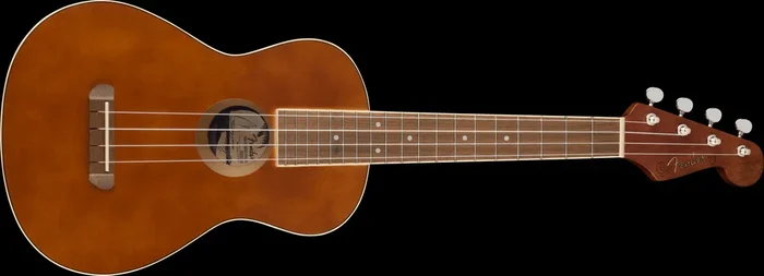 Fender Avalon Tenor Ukulele with Walnut Fretboard – Natural
