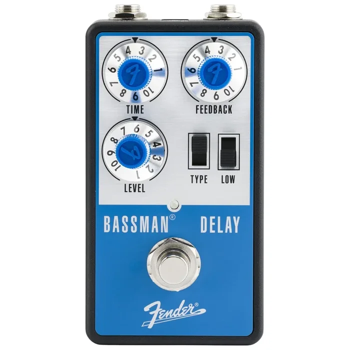 Fender Bassman Delay Bass Effects Pedal 2 Professional DSP Algorithms – 0234612000