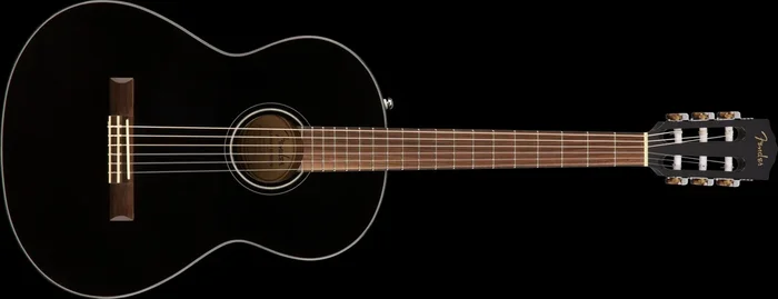 Fender CN 60S Nylon Walnut Fretboard – Black