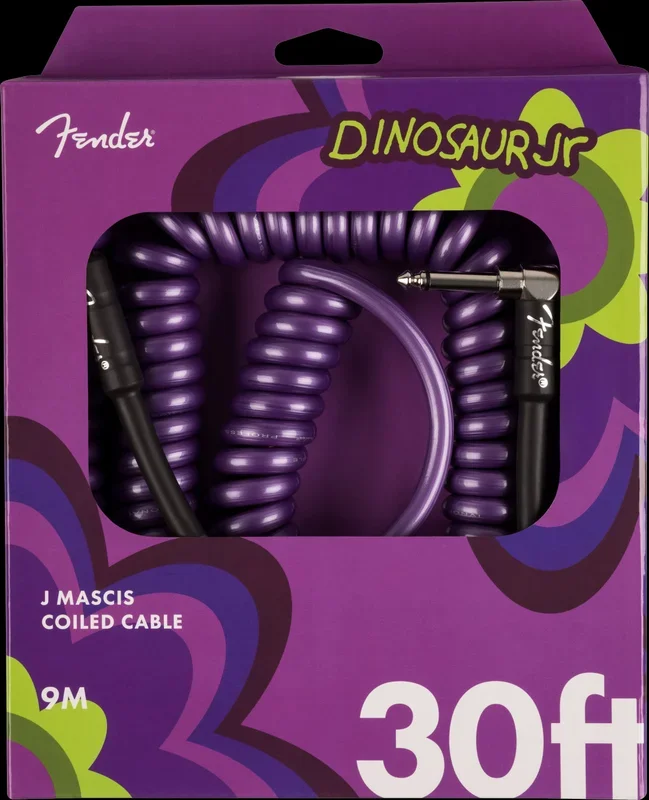 Fender J Mascis Coil Cable 30′ Purple