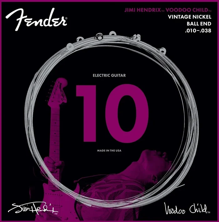Fender Jimi Hendrix 10-38 Voodoo Child Electric Guitar Strings
