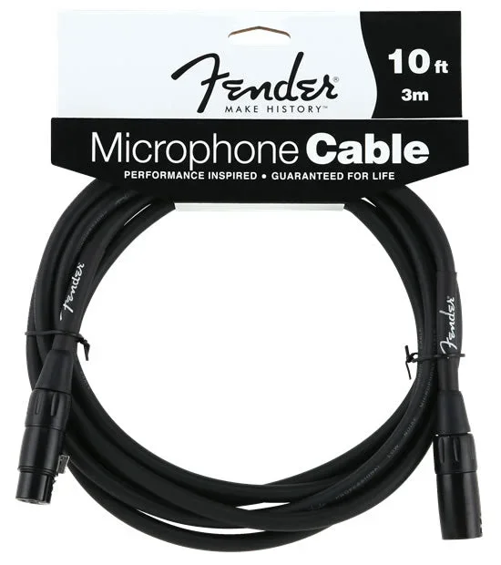 Fender Performance Series Microphone Cable – 10′