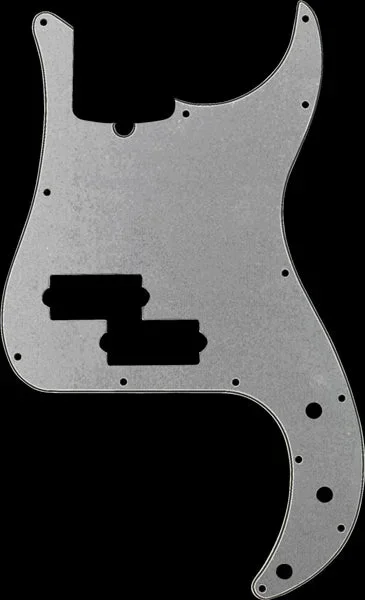 Fender Pickguard – Precision Bass – 13-Hole – (Truss Rod Notch) Parchment 3-Ply