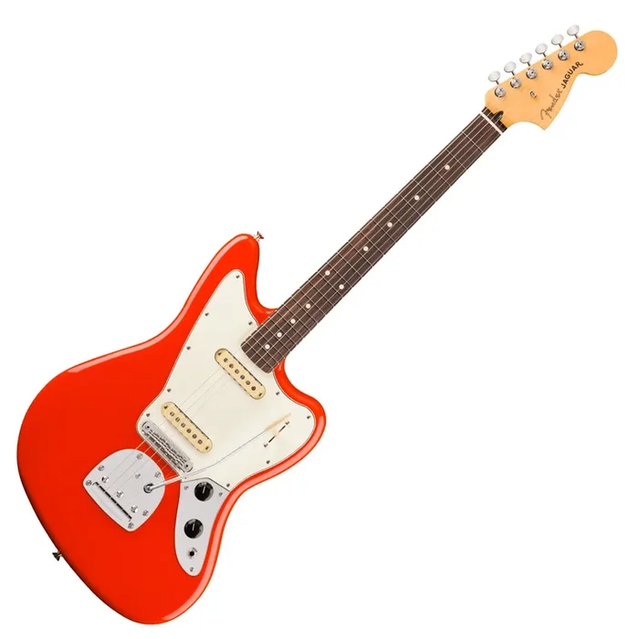 Fender Player II Jaguar RW Electric Guitar in Coral Red – 0140580558