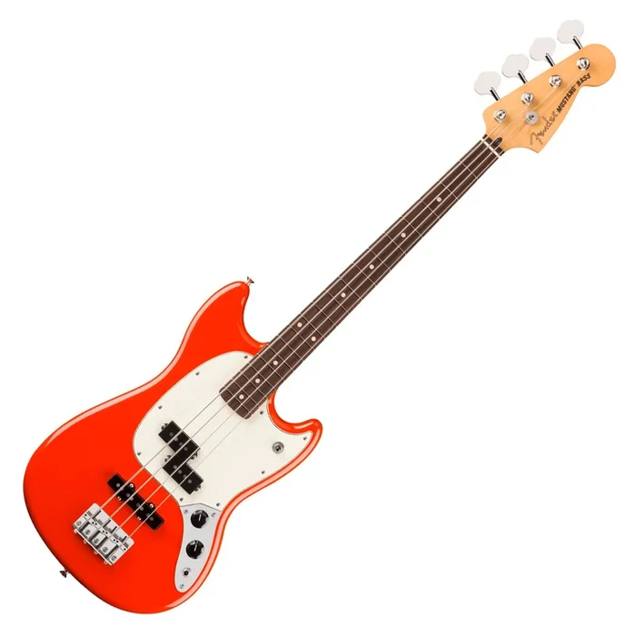 Fender Player II Mustang PJ Electric Bass in Coral Red – 0140490558