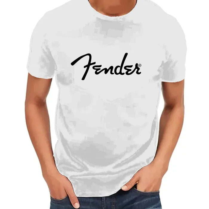 Fender Spaghetti Logo T Shirt Olympic White XL – 9192322606