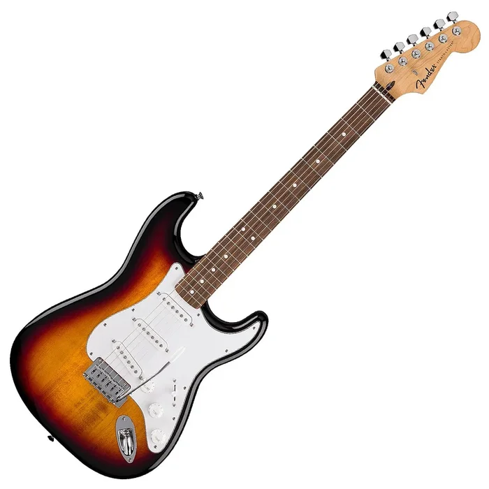 Fender Standard Stratocaster Electric Guitar Laurel White PG in 3 Color Sunburst – 0266240500