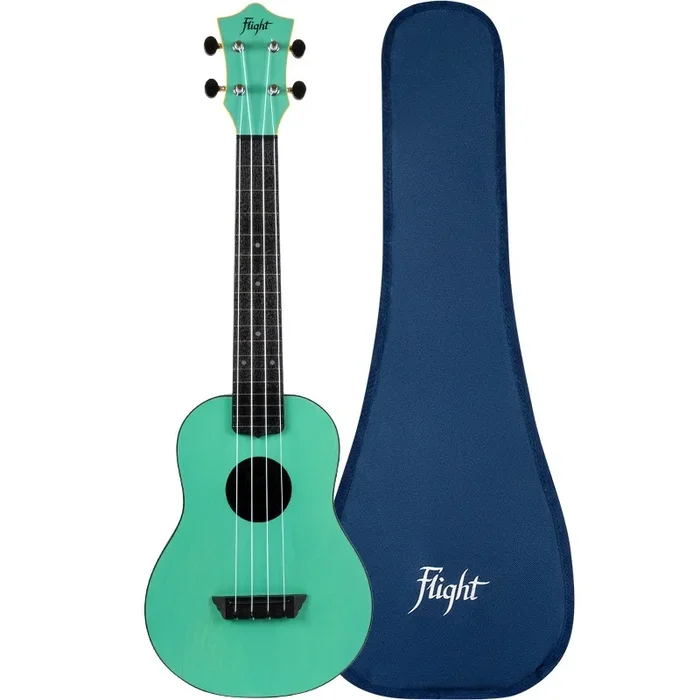 Flight Tuc-35 Light Blue Travel Concert Ukulele