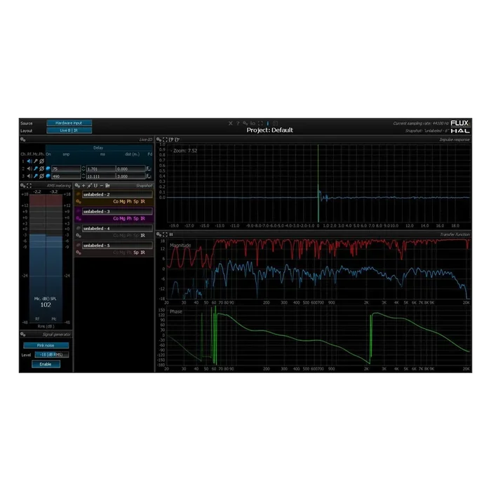 Flux Pure Analyzer Live Option Plug-In