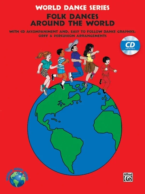 Folk Dances From Around The World Book/CD