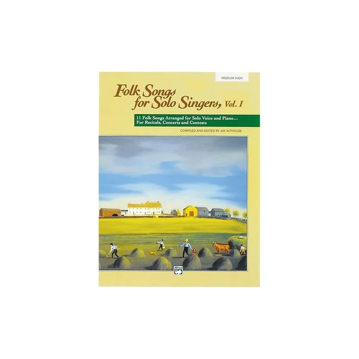 Folk Songs for Solo Singers – Vol.1, Medium High