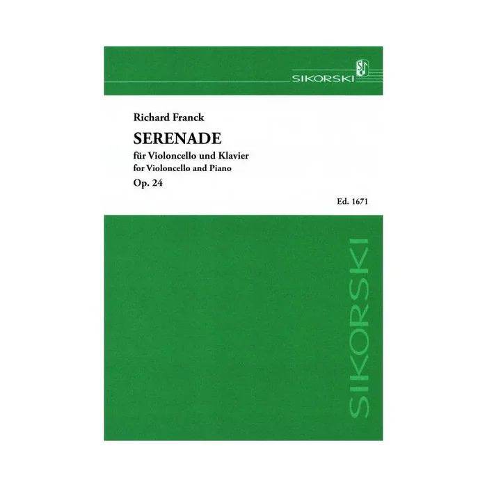 Franck, Richard – Serenade op. 24