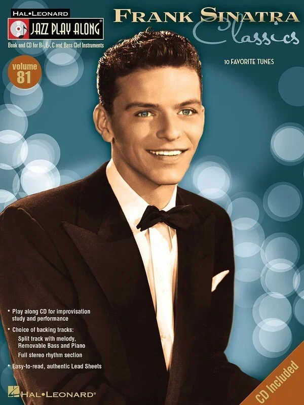 Frank Sinatra Classics Jazz Playalong V81 (Softcover Book/CD)