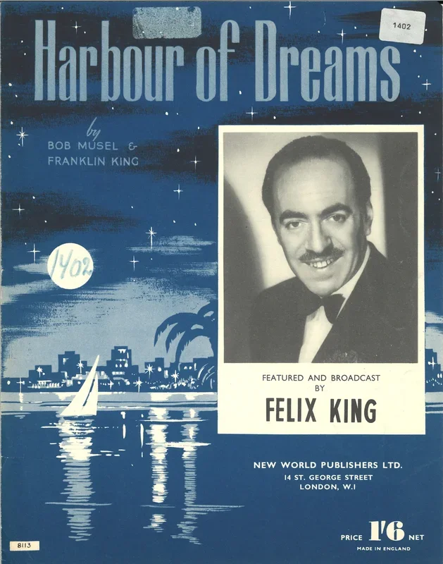 Franklin King : Franklin King : Harbour Of Dreams – Guitar, Piano, Voice – Faber Digital