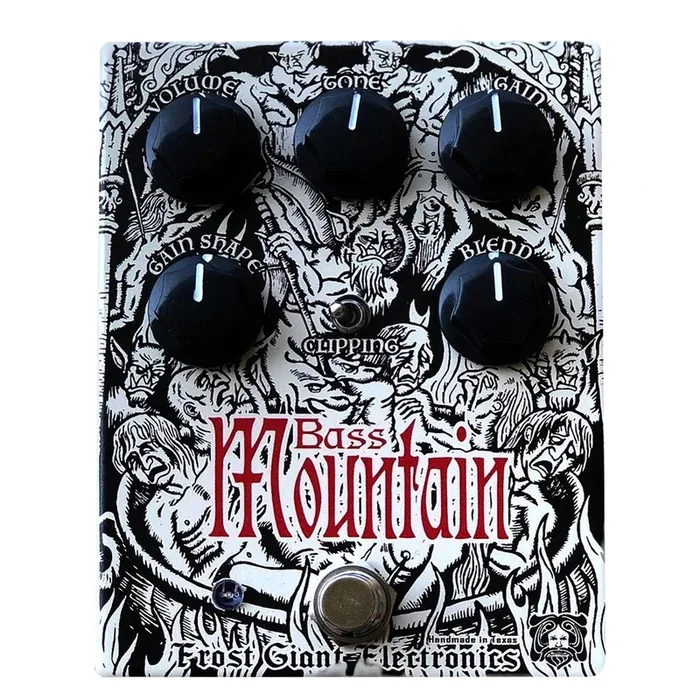 Frost Giant Bass Tuned Distortion Effects Pedal – BASSMOUNTAIN