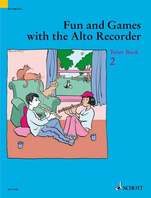 Fun and Games with the Recorder – Alto Tutor Book 2