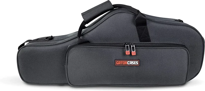 Gator Cases Adagio Series Shaped EPS Polyfoam Lightweight Case for Eb Alto Sax