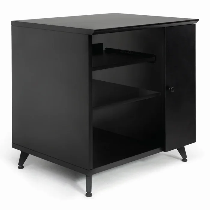 Gator Elite Studio Sidecar Rack W/Shelf Black