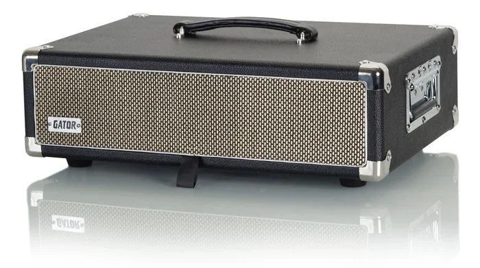 Gator GR-RETRORACK-2BK Vintage Amp Vibe Rack Case – 2U Black