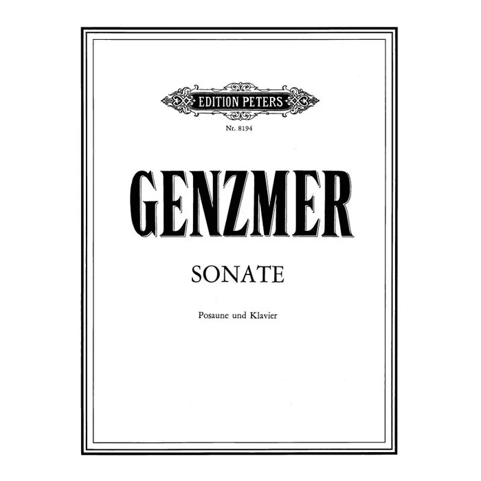 Genzmer, Harald – Trombone Sonata