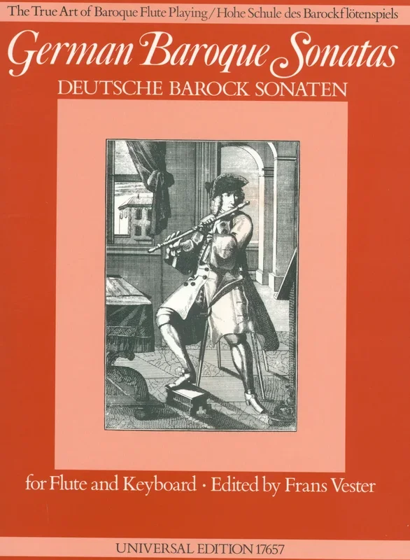 German Baroque Sonatas for Flute & Basso continuo