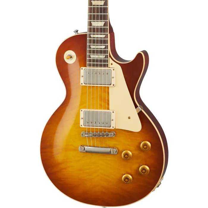 Gibson 1959 Les Paul Standard Reissue VOS Electric Guitar – Iced Tea Burst