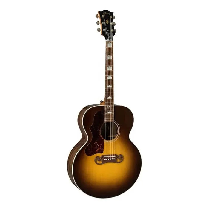 Gibson SJ200 Studio Left-Handed Acoustic Guitar – Walnut – Walnut Burst