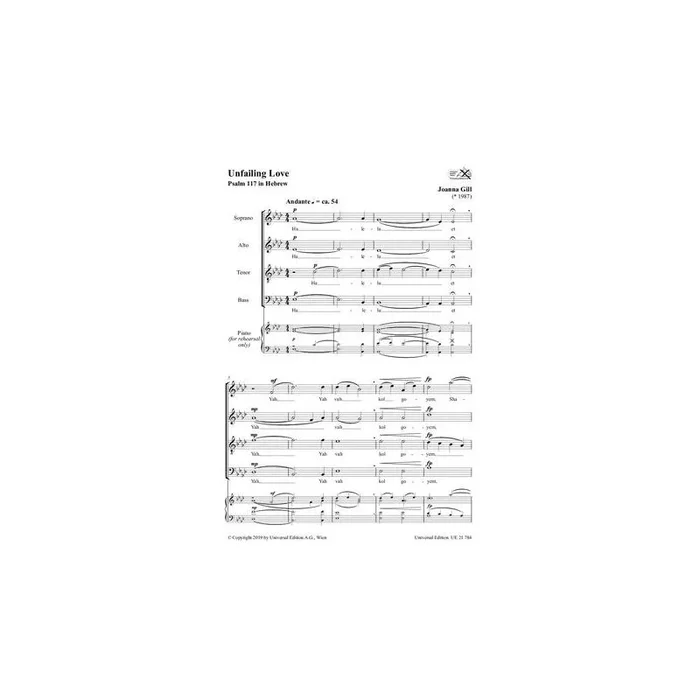Gill, Joanna – Unfailing Love