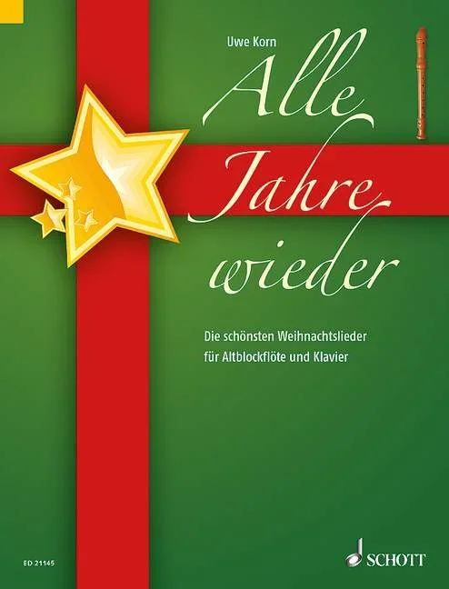 Gloria (Engel auf den Feldern singen), – treble recorder and piano – Schott Digital