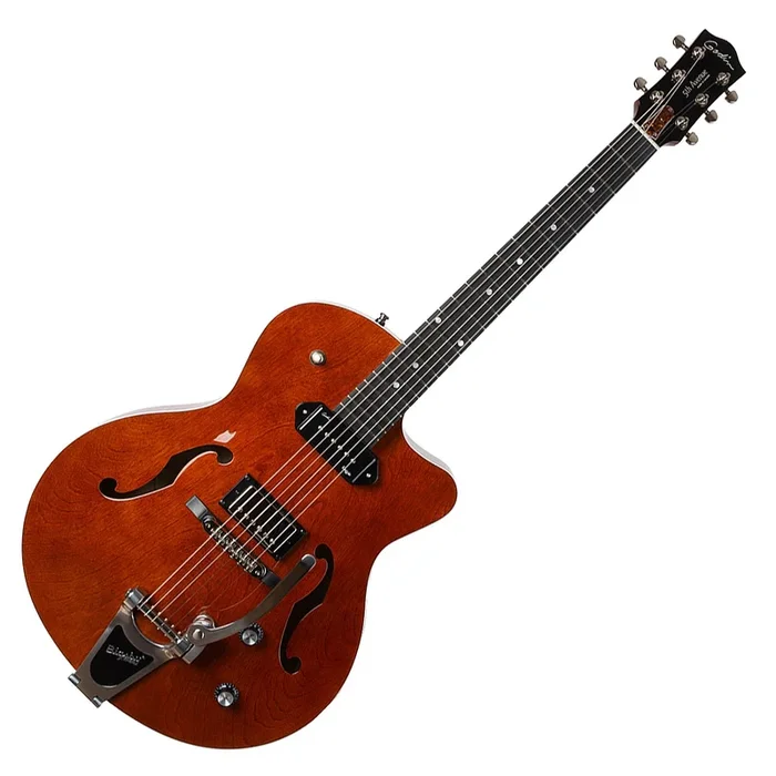 Godin 5th Avenue Uptown Custom Hollow Body Electric Guitar in Havana Brown – 50963