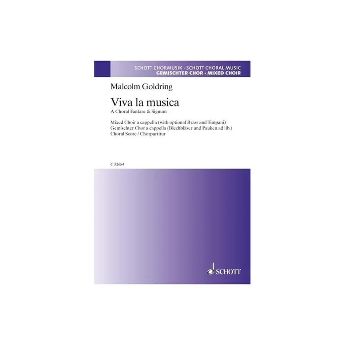 Goldring, Malcolm – Viva la musica