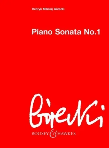 Gorecki : Piano Sonata No1: Piano (B&H Ed)