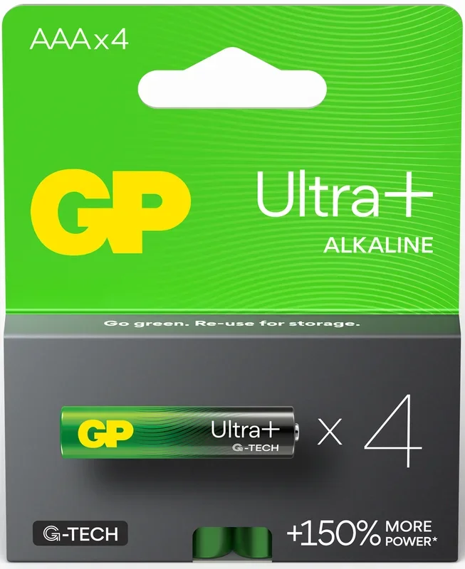 GP Ultra+ Alkaline Batteries