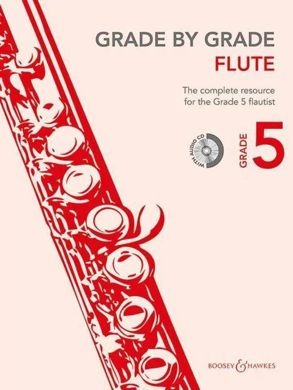 Grade By Grade Flute Gr 5 Softcover Book/CD