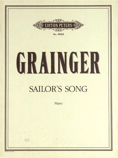 Grainger: Sailor’s Song