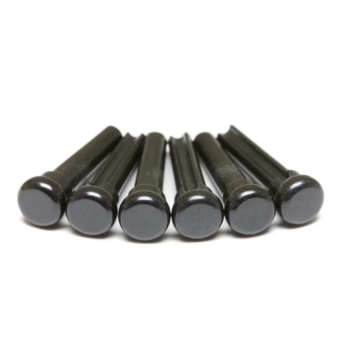 Graphtech TUSQ Bridge Pins Black Set of 6 – PP300000
