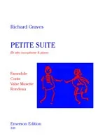 Graves : Petite Suite: Alto Saxophone (Emerson)