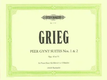 Greig : Peer Gynt Suites No 1&2 Op46 &55: Piano Duet