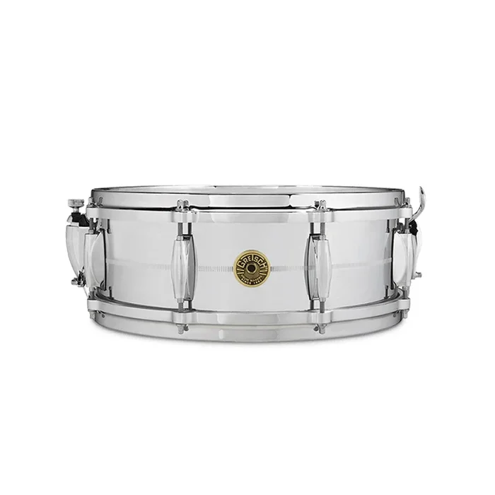 Gretsch 5×14 Chrome Over Brass Snare Drum