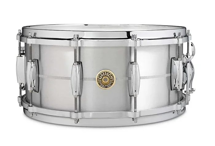 Gretsch 6.5X14 Solid Aluminum Snare Drum