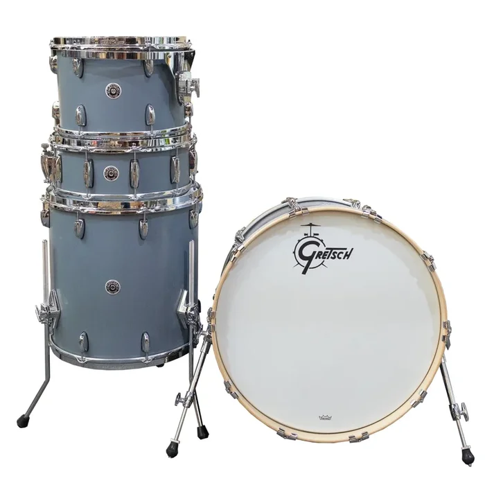Gretsch Brooklyn Series 4-Piece Drum Kit – Satin Gray